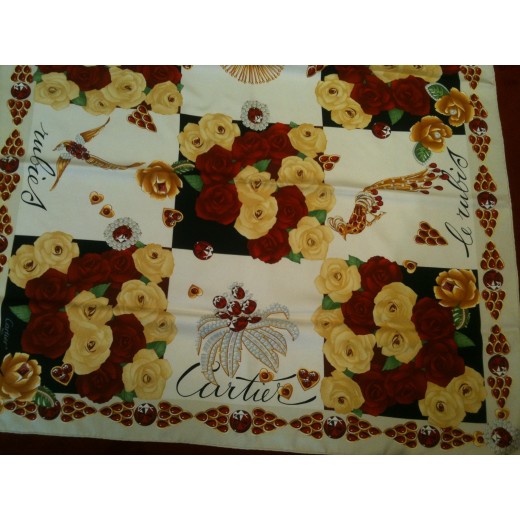 Carré Cartier "Rubis "