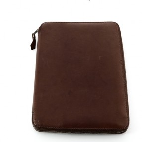 Couverture d'agenda Hermès Globe-Trotter zip 