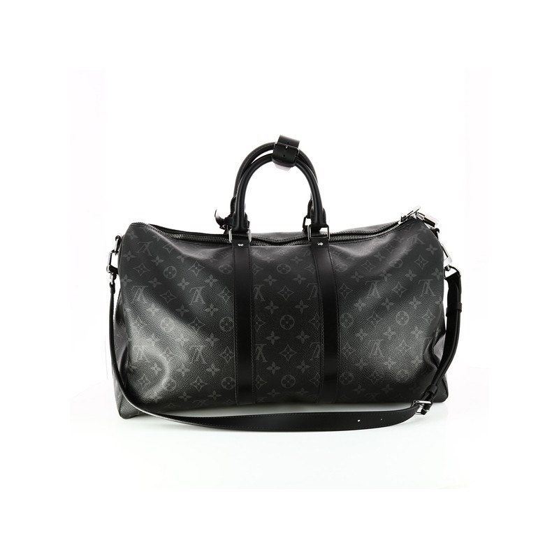 Sac Louis Vuitton Keepall 45 en toile monogram Eclipse