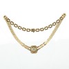 Collier Cartier en or jaune 18k et diamants