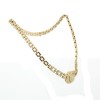 Collier Cartier en or jaune 18k et diamants