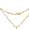 Collier Chopard  pendentif coeur en or jaune 18 k et diamant