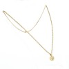 Collier Chopard  pendentif coeur en or jaune 18 k et diamant