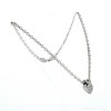 Collier Chaumet en or blanc 18k et diamants