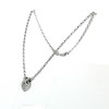 Collier Chaumet en or blanc 18k et diamants