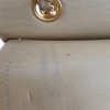 Sac Chanel Classique en cuir d'agneau beige