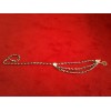 Ceinture Chanel " cuir entrelacé "