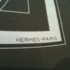 Carré Hermès Ex-Libris en soie et vison