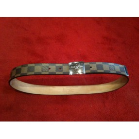 Ceinture Louis Vuitton en toile damier