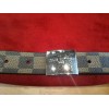 Ceinture Louis Vuitton en toile damier