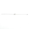 Bracelet Dinh Van Menottes R8 en or blanc 18 k