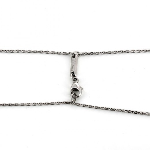 Collier Chopard Condolo Happy spirit or blanc 18 k et diamants