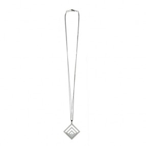 Collier Chopard Condolo Happy spirit or blanc 18 k et diamants