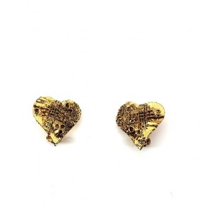 Boucles d'oreilles Christian Lacroix Coeur 