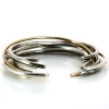 Bracelets Marc Deloche Amazone en argent et or