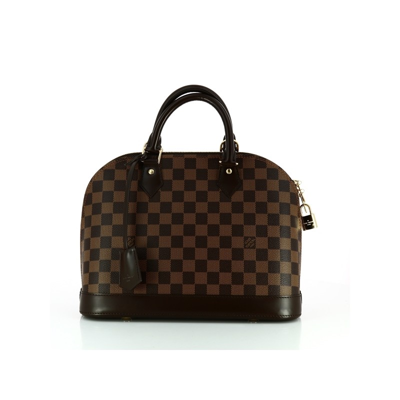 Sac Louis Vuitton Alma PM en toile damier