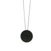 Pendentif Dinh Van Pi Independent en carbone et diamants noirs