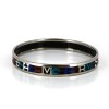 Bracelet Hermès Lettres Capitales fin en émail