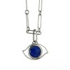 Pendentif Hermès Oeil en Lapis- Lazuli