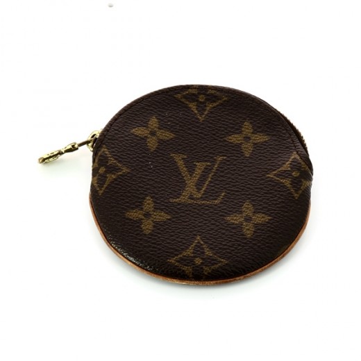 Porte-monnaie rond monogramme Louis Vuitton - Gaja Refashion