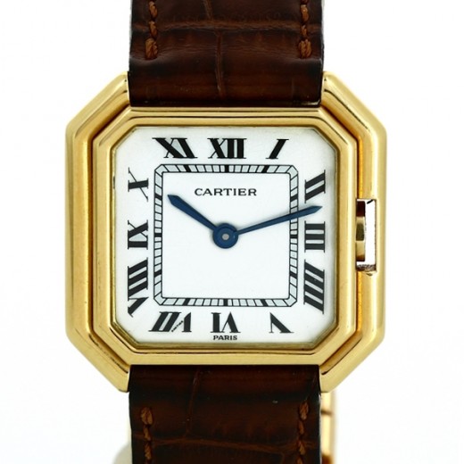 Montre Cartier Tank Ceinture en Or 