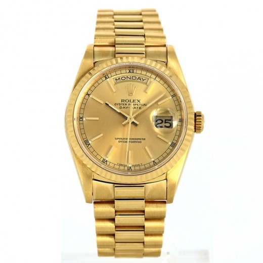 Montre rolex on sale doré