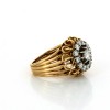 Bague 1950 diamants en or jaune 18 k