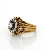 Bague 1950 diamants en or jaune 18 k