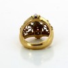 Bague 1950 diamants en or jaune 18 k