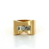 Bague 1940 diamants en or jaune 18 k