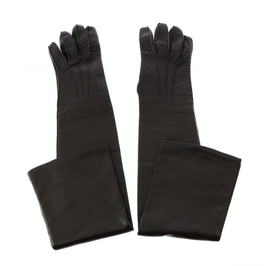 Gants homme en cuir d'agneau Chocolat