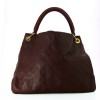 Sac Louis Vuitton Artsy en cuir Empreinte monogram bordeaux