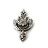 Pendentif ancien en diamants et or blanc 18 k