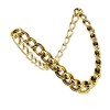 Collier en chute en or jaune 18 k