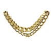 Collier en chute en or jaune 18 k