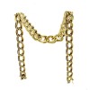 Collier en chute en or jaune 18 k