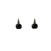 Boucles d'oreilles Pomellato Capri en onyx et diamants noirs en or jaune 18 k