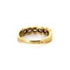 Bague diamants en or jaune 18k