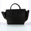 Sac Céline Hand Tie Bag en cuir noir