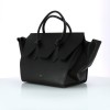 Sac Céline Hand Tie Bag en cuir noir