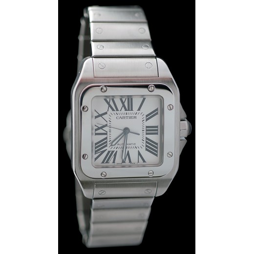 cartier santos 100 xl diamond finance