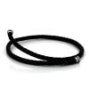 bracelet fred double tour noir