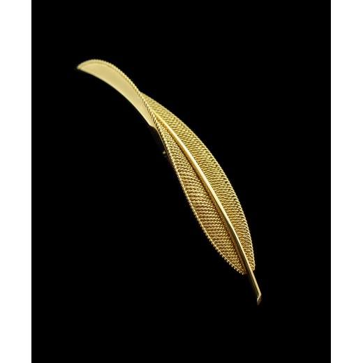 Broche Feuille STERLE