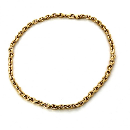 Collier Moderne en Or Jaune 18k 