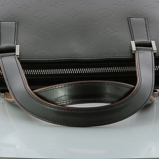 Sac Louis Vuitton Stockton en cuir Empreinte monogram mat