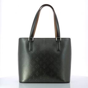 Sac Louis Vuitton Stockton en cuir Empreinte monogram mat