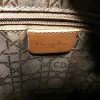 Sac Christian Dior Lady Dior GM en tissu noir 