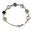 Bracelet pierres de couleurs