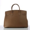 Sac Hermès Birkin 35 en cuit Togo gold