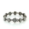 Bracelet en or blanc et diamants